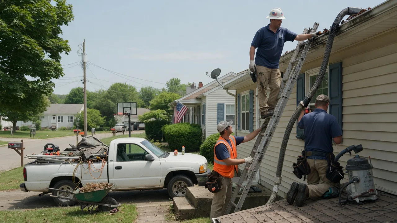 Gutter Installation in Lewistown, IL near me